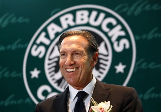 Starbucks CEO Howard Schultz calls for bipartisan boycott