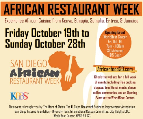 San Diego African Restaurant Week