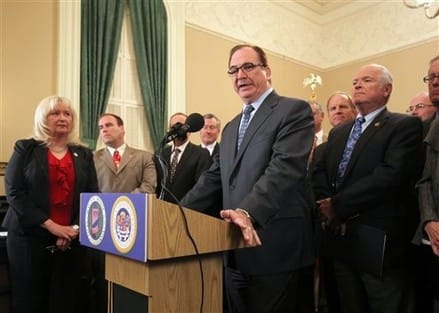 Connie Conway, Bob Huff