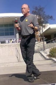 Candidate Gregg Robinson